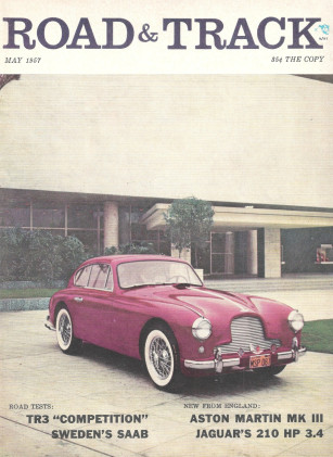 ROAD & TRACK 1957 MAY - TR-3, ALFA 6C GRAN SPORT, DAYTONA & SHELBY, VETTE SS